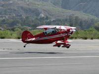 N49BR @ SZP - 1980 Aerotek PITTS S-2A, Lycoming AEIO-540 260 Hp with full-inverted systems, takeoff Rwy 22 - by Doug Robertson