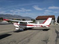 N7917G @ SZP - 1970 Cessna 172L SKYHAWK II, Lycoming O-320-E2D 150 Hp - by Doug Robertson