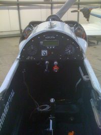 N687RB @ RTS - pilot`s view - by Steve Tumlin,, Crew Chief
