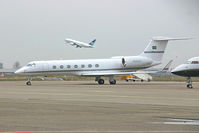 N550GV @ EHAM - Waiting at Amsterdam. - by Connector