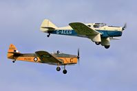 G-AEEG @ OLD WARDEN - Nice pairing