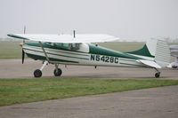 N5428C @ EGSU - Parked at Duxford. - by Graham Reeve