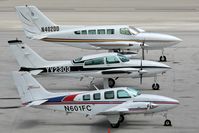 N601FC @ TNCC - Nice line-up. - by Connector