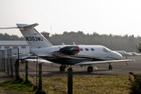 N363MU @ EGLK - Parked