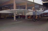 D-ETRI @ EDAL - Etrich Taube, replica built and photographed at the now closed Fuerstenwalde Airfield, Brandenburg, East Germany. Now at Peter Jackson's Omaka Aviation Heritage Centre, Marlborough, New Zealand. - by moxy