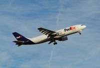 N692FE @ KMEM - The last A300 ever built takes off from runway 18R of MEM - by Troy Raiteri