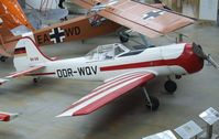 DDR-WQV - Yakovlev Yak-50 at the Deutsches Museum Flugwerft Schleißheim, Oberschleißheim