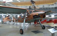 D-EAWD @ EDNX - Fieseler Fi 156C Storch (a combo of german fuselage and tail with french Morane-Saulnier built wings, restoration completed 2003) at the Deutsches Museum Flugwerft Schleißheim, Oberschleißheim - by Ingo Warnecke