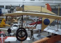 UNKNOWN @ EDNX - Roman Weller Flugzeugbau Grade 1909 Libelle replica (did fly - and may do so again in short hops - but was never registered) at the Deutsches Museum Flugwerft Schleißheim, Oberschleißheim