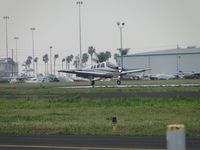 N544G @ POC - Touching down on runway 26L, just ahoead of the rain - by Helicopterfriend