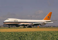 ZS-SAL @ EHAM - Scanned from slide. - by Connector