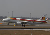EC-IZH @ LOWW - Iberia Airbus A320 - by Thomas Ranner