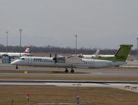 YL-BAY @ LOWW - Air Baltic DHC 8 - by Thomas Ranner