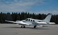 N808LC @ GOO - Aircraft just arrived at Nevada County Airport, CA on 3-10-12, at approx. noon. - by Phil Juvet
