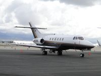 N600AE @ ONT - Parked on the southside - by Helicopterfriend