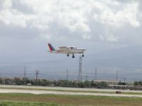 N8852C @ CNO - Taking off westbound - by Helicopterfriend