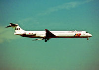 OY-KHG @ EKCH - App to Copenhagen Kastrup R-04L 21.8.96 - by leo larsen