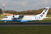 G-BWWT @ EGCC - now in flybe colours - by Chris Hall