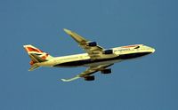 G-CIVJ @ EGLL - Departing Heathrow for Mumbai Chatrapati Shivaji (BOM) as flight number; BA139  - Photo taken from my back garden - by Clive Glaister