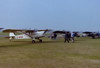 G-AIGD @ EGDY - Auster Autocrat and other Austers on static display at the RNAS Yeovilton Air Day in 2002. - by Roger Winser