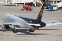 N443UP @ KCID - Parked on the UPS ramp - by Glenn E. Chatfield