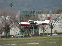N49228 @ POC - Landing past taxiway Cocco - by Helicopterfriend