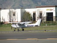 N5528P @ POC - Down safe & sound and rolling out - by Helicopterfriend