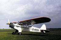 G-AYEN @ EGBK - Piper J3C-65 Cub seen at the 1974 Popular Flying Association Fly-in at Sywell. - by Peter Nicholson