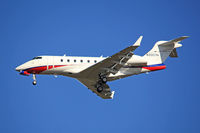 N3337H @ EEN - Challenger straight in final runway 02, Dillant-Hopkins Airport, Keene, NH - by Ron Yantiss