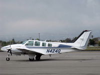 N424Q @ OXR - 1990 Beech 58 BARON, two Continental IO-550 300 Hp each upgrades - by Doug Robertson