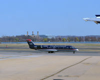 N410AW @ KDCA - Taxi DCA, VA - by Ronald Barker