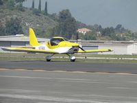 N125MX @ POC - Taxiing back on taxiway Sierra - by Helicopterfriend