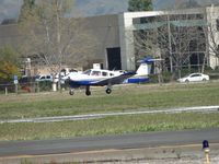 N2870A @ POC - Landing on 26L - by Helicopterfriend
