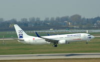 TC-SNH @ EDDL - Sun Express, on short finals at Düsseldorf Int´l (EDDL) - by A. Gendorf