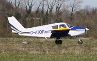 G-ATOR @ EGSV - Just landing. - by Graham Reeve