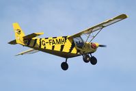 G-FAMH @ EGSV - Departing from Old Buckenham. - by Graham Reeve