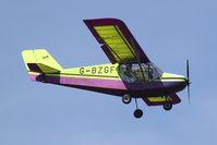 G-BZGF @ EGSV - About to land. - by Graham Reeve