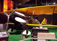 32-261 @ KFFO - The only original P-6E still in existence, this P-6E appears in the colors and markings of the airplane assigned to Capt. Ross G. Hoyt, Commanding Officer of the 17th Pursuit Squadron, 1st Pursuit Group, based at Selfridge Field, Mich. in 1933.
