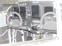 N4110K @ CNO - Cockpit area from outside canopy - by Helicopterfriend