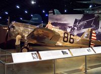 38-0001 @ KFFO - This Curtiss fighter is the first P-36A delivered to the US Army Air Corps - by Ironramper
