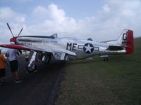 N4132A @ BRO - P-51 MUSTANG, pecos bill - by christian maurer