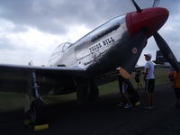 N4132A @ BRO - P-51d - by christian maurer