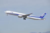 JA734A @ KLAX - Departing LAX on 25R - by Todd Royer