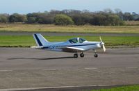 G-YVES @ EGFH - Visit by former resident Alpi Pioneer 300. - by Roger Winser