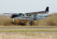 G-SYLV @ EGFH - Another lift for Skydive Swansea. - by Roger Winser
