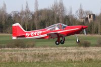 G-BVDP @ EGSV - About to touch down. - by Graham Reeve