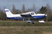 G-LFSC @ EGSV - About to touch down. - by Graham Reeve