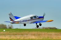 G-ATOR @ EGSV - Departure
