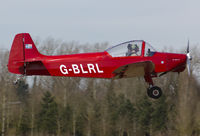 G-BLRL @ EGSV - Arriving for the fly in.
