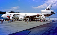 OY-KDA @ EKCH - Copenhagen Kastrup SAS 40 th anniversary
16.8.86 - by leo larsen